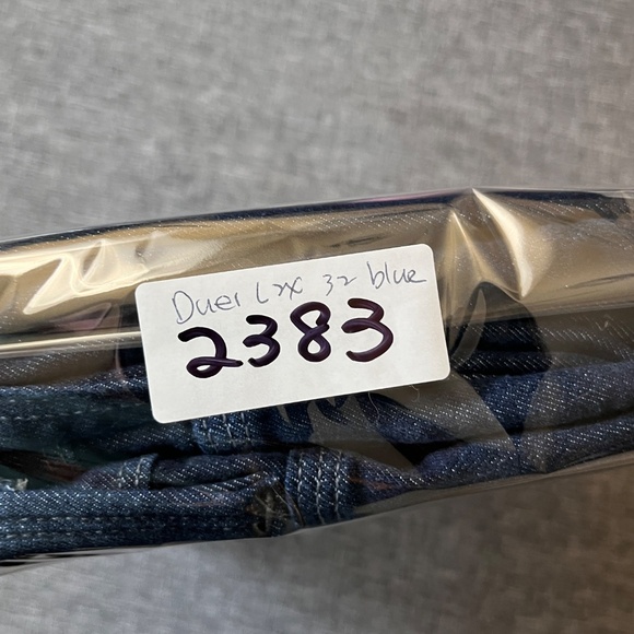 DU/ER Duer L2X Performance Slim Fit Jeans - Men's Size 32*29 - Blue - Picture 10 of 10